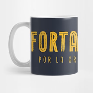 Fortalecida por la Gracia de Dios Mug